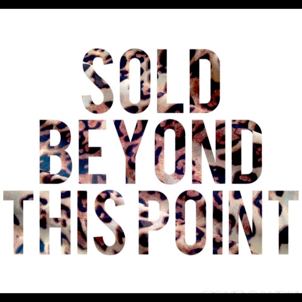 Sold items